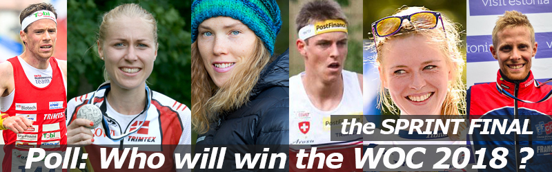 VOTE: Who will win the SPRINT FINAL of WOC2018 ?