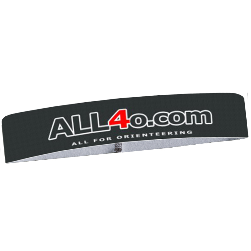 Headband ALL4o.com AIR Black+