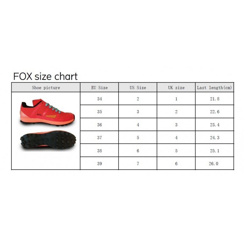 BARKU FOX x RBR orienteering shoes, Black/Orange BARKU FOX x RBR orienteering shoes, Black/Orange