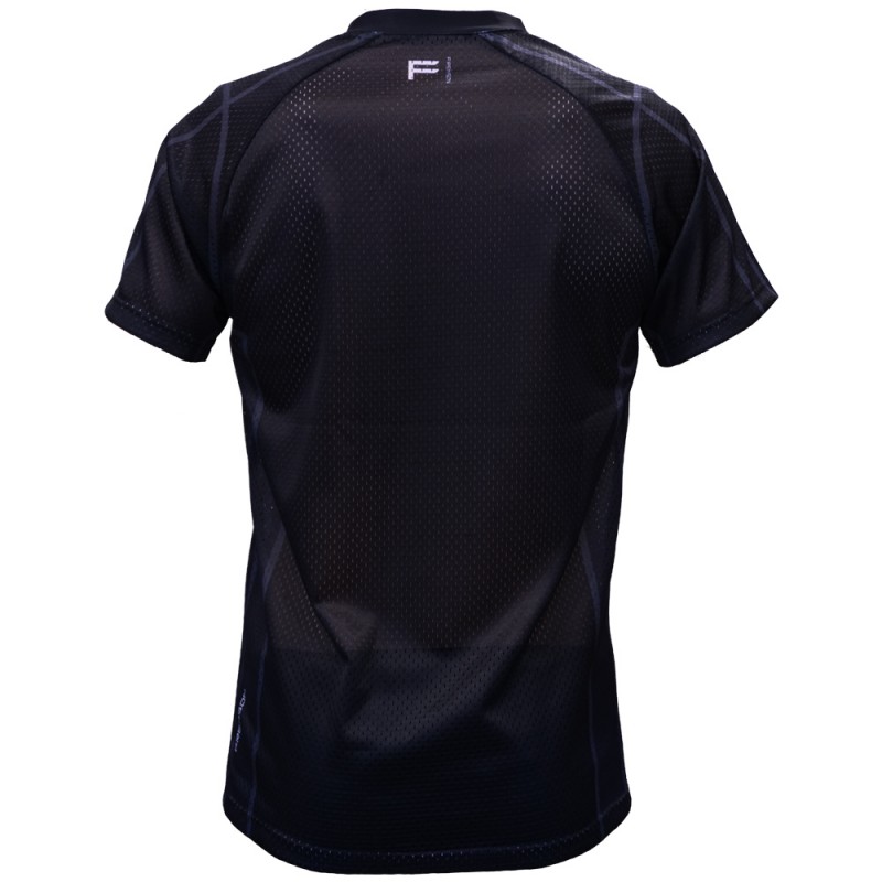 FRENSON O-DIVISION mesh orienteering shirt, Black FRENSON O-DIVISION mesh orienteering shirt, Black