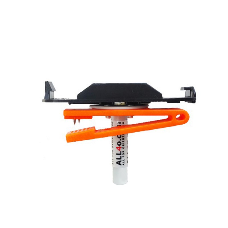 SPORTident mounting plate and needle punch with mount