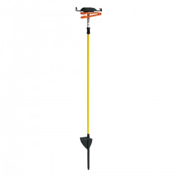 Fiberglass control posts (Sold in Pack of 20), with SPORTident units mounting plate and backup needle punch