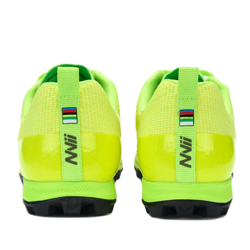 NVII RACE F2 orienteering shoes, Neon