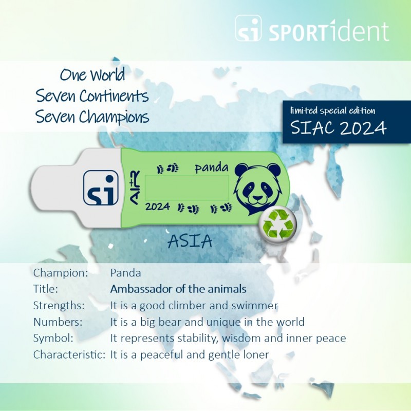 Sportident SIAC 2024 EDITION - CHAMPION SET ( 7 SIAC + 1 SIAC free )