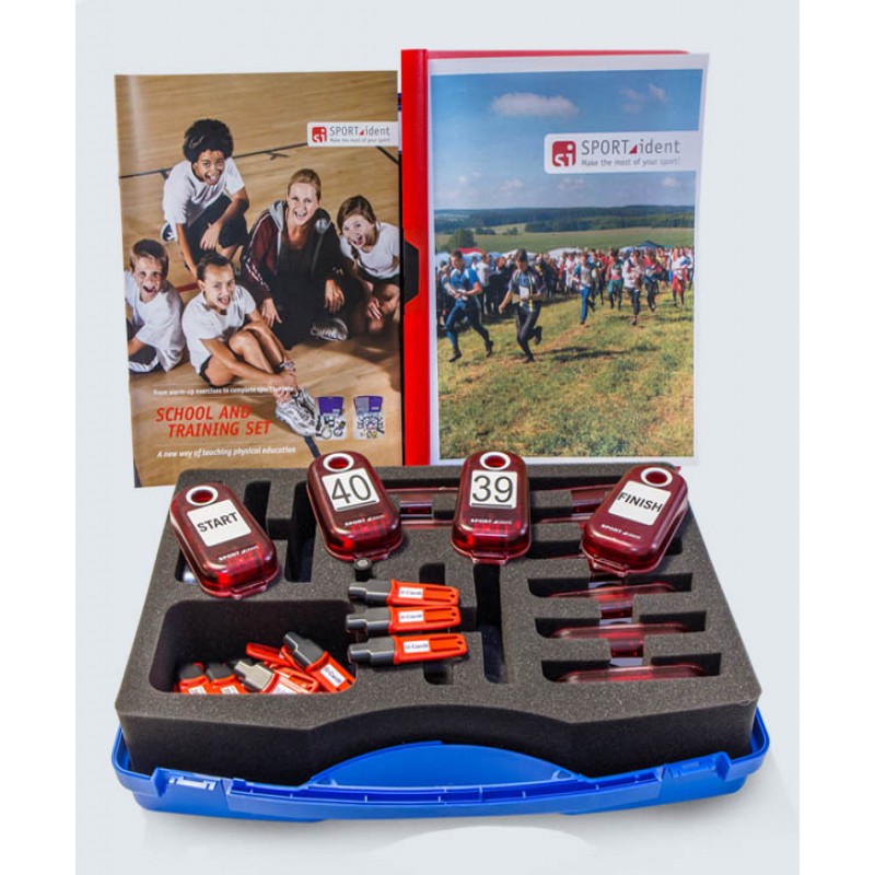 SPORTident School and Training Set, with 30 SI-Card9 chips
