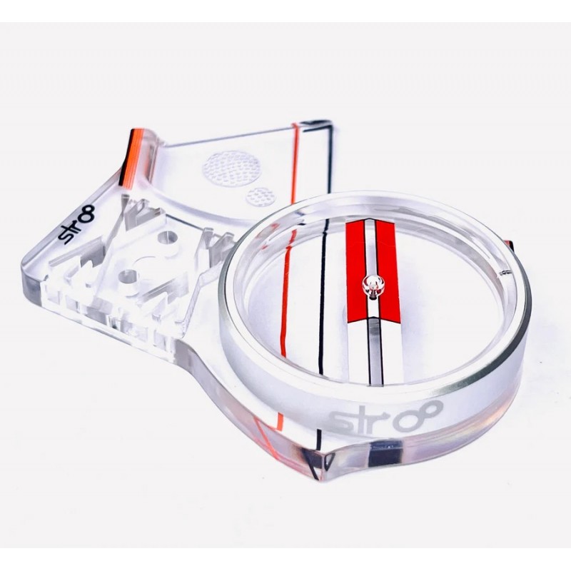 STR8 EXSAKT orienteering thumb compass, 76mm (Small)