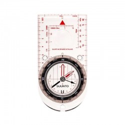 Suunto MB-6 NH Matchbox Compass – Black Plastic Hiking Compass – SS010605011 – Made In Finland