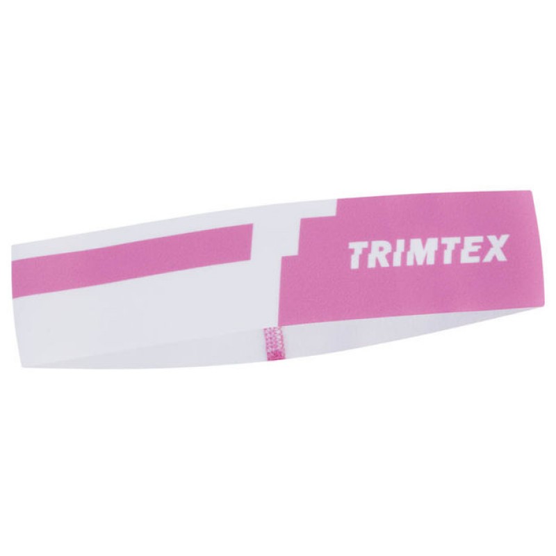 TRIMTEX SPEED Headband, for orienteering, Rosa/White