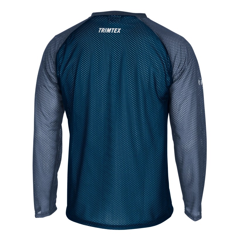 Trimtex O-Shirt Basic LS mesh orienteering long sleeves shirt, Ink / Honest Indigo Trimtex O-Shirt Basic LS mesh orienteering long sleeves shirt, Ink / Honest Indigo