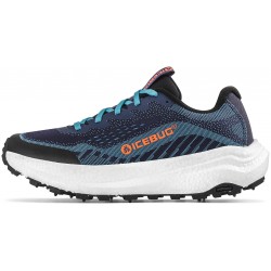 ICEBUG MYR BUGrip winter running shoes with metal studs, MidnightBlue