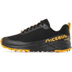 ICEBUG NEWRUN BUGrip winter running shoes with steel studs, BLACK