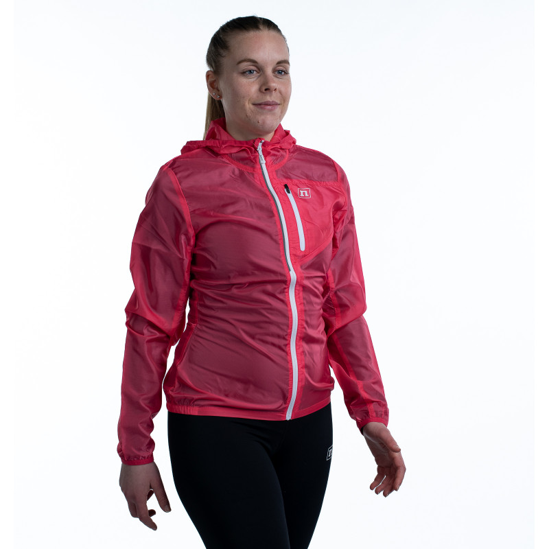 NONAME WINDSHELL Women's Running Jacket, Coral