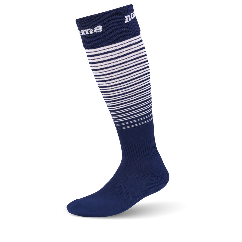 Noname O-SOCKS STRIPED orienteering socks, Navy / White